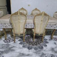 نهارخوری 6نفره|میز و صندلی غذاخوری|ایلام, |دیوار