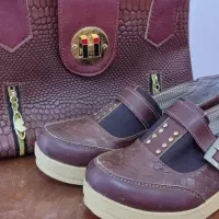 ست کیف وکفش پوست ماری|کیف، کفش، کمربند|میاندوآب, |دیوار