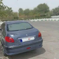 ۲۰۶ اس‌دی مدل ۸۹ ، رنگ آبی متالیک یا کاربنی|خودرو سواری و وانت|مشهد, کوه سنگی|دیوار