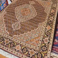 قالیچه دستباف تبریز نقشه ماهی|فرش|تهران, اکباتان|دیوار