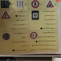 سوالات ایین نامه رانندگی 1404 صد در صد اصلی