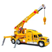 اسباب بازی سوپر جرثقیل بزرگ درج قدرتی