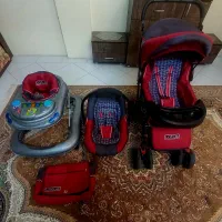کالسکه و روروئک وکریر وکیف کودک ست کامل
