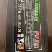 پاور گرین GP685B ظرفیت ۶۸5W نیمه ماژولار ۸۰+برنز