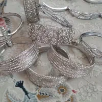 النگو دستبند نگین دار درجه یک نو|زیورآلات و اکسسوری|ری, هاشمآباد|دیوار