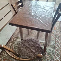 میزناهار خوری ۴نفره مستطیلی