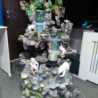 آبنما قدی  ... نورافشانی RGB