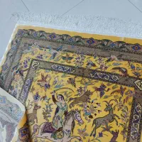 1 تخته فرش دستباف تمام ابریشم|فرش|تهران, الهیه|دیوار