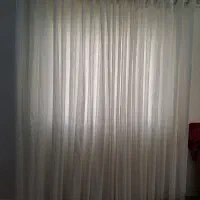 دوعدد پرده پذیرایی