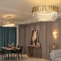 لوستر اقساط بلند|لوستر و چراغ آویز|ری, امین آباد|دیوار