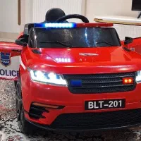 ماشین شارژی قرمز پلیسی