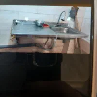 ظرفشویی و آویز آهنی برای لباس