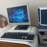 کامپیوتر و کیس (LG) FLATRON|رایانه رومیزی|تهران, باغ خزانه|دیوار
