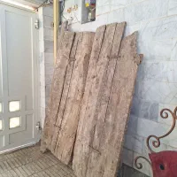 ۲. لت درب قدیمی چوبی|صنایع دستی و سایر لوازم تزئینی|سبزوار, فرهنگیان|دیوار