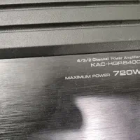 آمپلی 4 کانال کنوود 8400 سر باتری کارینا سیستم