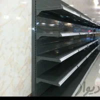 قفسه با متریال بالا/قفسه بندی سوپری و طوسی رنگ|فروشگاه و مغازه|قم, شاه سید علی|دیوار