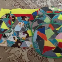 ست دمکنی ونمگیرودستگیره.چهل تیکه . سنتی و جذاب