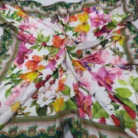 روسری زنانه تمام ابریشم