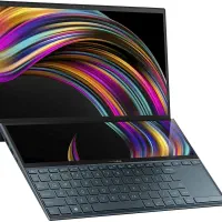 لپتاپ  اورجینال ایسوس ASUS DUO با2 صفحه نمایش لمسی|رایانه همراه|اصفهان, عباس‌آباد|دیوار