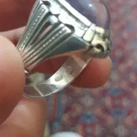 انگشتر نقره و تسبیح سندلوس|جواهرات|زنجان, |دیوار