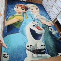 گلیم فرش طرح السا و آنا|گلیم، جاجیم، گبه|بندر ماهشهر, |دیوار