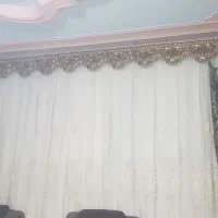 پرده پذیرایی به همراه دکور