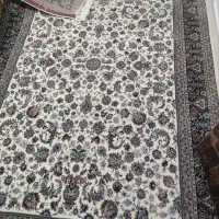 فرش 700شانه طرح افشان مقاومت کاشان