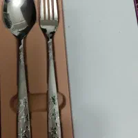 سرویس ۱۸ تایی قاشق چنگال عروس|ظروف سرو و پذیرایی|بروجرد, |دیوار