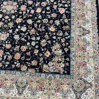 یک فرش ۹متری و یک ۶ متری ۱۲۰۰ شانه سرمه ای نو|فرش|تهران, بریانک|دیوار