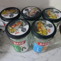 تعدادی شیشه مربا،رب،خیارشور|ظروف نگهدارنده، پلاستیکی، یک‌بارمصرف|تهران, تهرانسر شرقی|دیوار