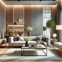 دکوراسیون mdf کاغذ دیواری و نقاشی و ...