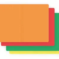 پوشه مقوایی دوار آویز طلقی خط دار