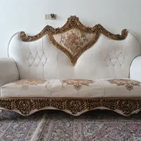 مبل پنج نفره وجلو مبل گنجه وجلو مبلی