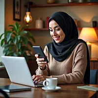 بانو جان مژده مژده، با گوشیت کسب درآمد کن