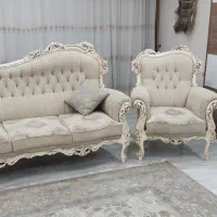 مبلمان کلاسیک ۷نفره|مبلمان خانگی و میز عسلی|کرج, استاندارد|دیوار