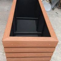 فلاور باکس و گلدان فلزی|گل و گیاه طبیعی|رباط‌کریم, رباط‌کریم|دیوار