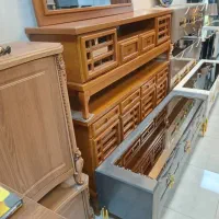 آینه و کنسول میز تی وی جا کفشی سرویس خواب|بوفه، ویترین، کنسول|تهران, یافت‌آباد|دیوار
