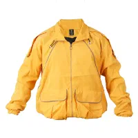 کاپشن میکرو زرد مردانه مدل Panama