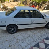 پژو پارس سفید بدون رنگ مدل آخرای ۹۸|خودرو سواری و وانت|دورود, |دیوار