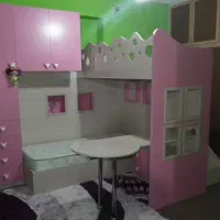 سرویس تخت خواب دوطبقه|تخت و سرویس خواب|سلماس, |دیوار