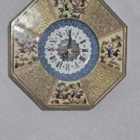 ساعت دیواری خاتم کاری