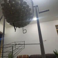 گردونه شانس یا گردونه قرعه کشی فلزی پایه دار|فروشگاه و مغازه|کیاشهر, |دیوار