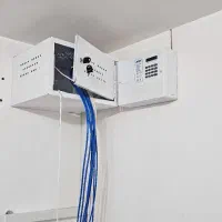 فروش و نصب دوربین مداربسته و دزدگیر|دوربین مداربسته|کاشان, درب باغ|دیوار