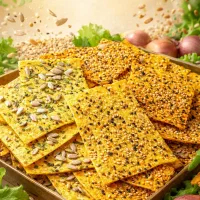 نان چیپسی مقوی (چیپس بدون روغن)