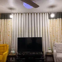 پرده پانچی و توری