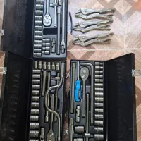 جعبه بکس،یکسر رینگ،سیم چین،انبر قفلی،پیچ گوشتی