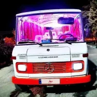 مینی بوس بنز سقف بلند ۱۷ نفره مدل ۶۸