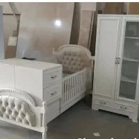 سرویس چوب کودک /با طراحـی مدرن/ سیسمونی/|تخت و صندلی بچه|نظرآباد, رسالت|دیوار