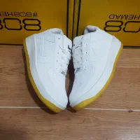 کتونی ایرفورس رویه پشت چرم کفدوخت بدون زردشدن زیره|کیف، کفش، کمربند|شیراز, سعدیه شمالی|دیوار