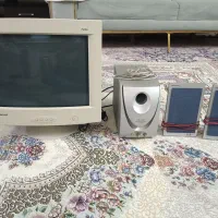 مانیتور Hansol + ساب وفور + بلند گو